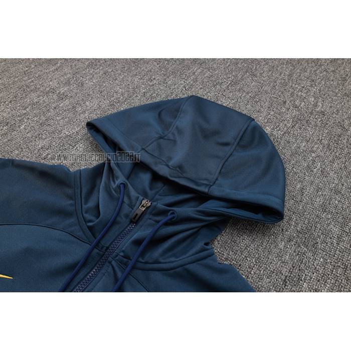 Tuta da Track de Felpa del Paris Saint-Germain Bambino 2023-2024 Blu Oscuro